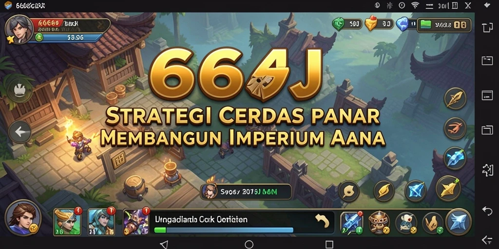 Tangkapan layar utama <strong>666J</strong> menampilkan aksi strategi yang mendebarkan.