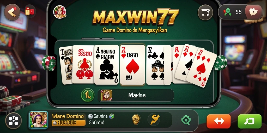 Tampilan gameplay yang seru dan menarik dari MAXWIN77.