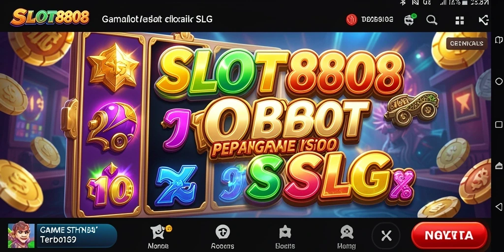 Tampilan gameplay penuh aksi dari SLOT8808.